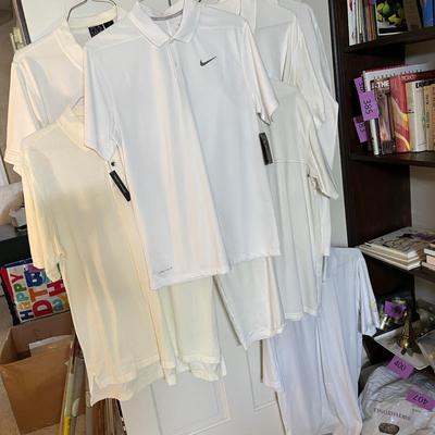 Men's White Polo/ Golf shirts