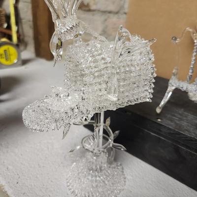 Threaded glass lot #3 (birdhouse)