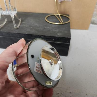 Threaded glass lot #3 (birdhouse)