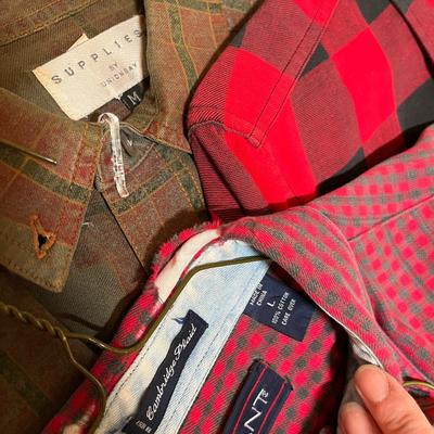 Men's patterned dress shirts