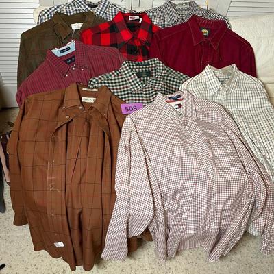 Men's patterned dress shirts