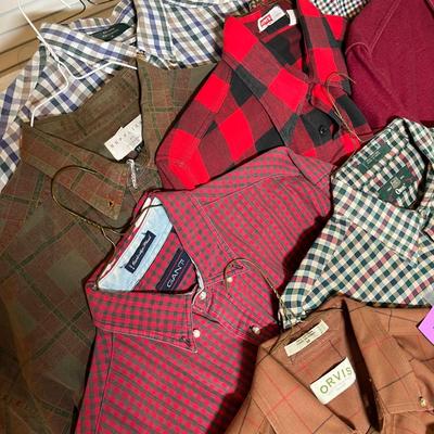 Men's patterned dress shirts