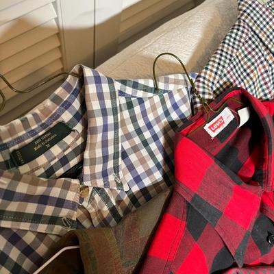 Men's patterned dress shirts