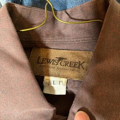 Large lot of men's shirts