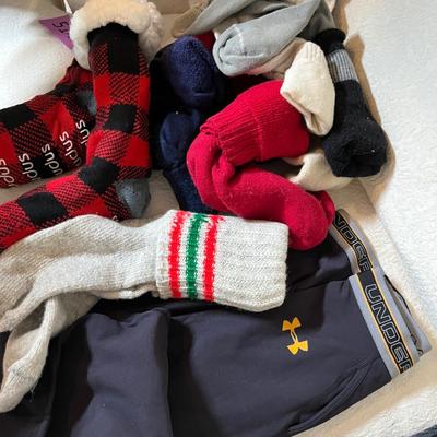 Mens socks & long underwear