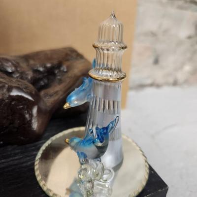 Lot of threaded glass (bell)
