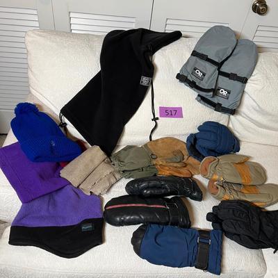 Men's gloves & head bands