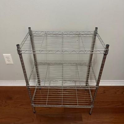 Three Tier Wire Shelving
