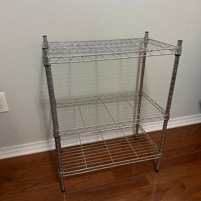 Three Tier Wire Shelving