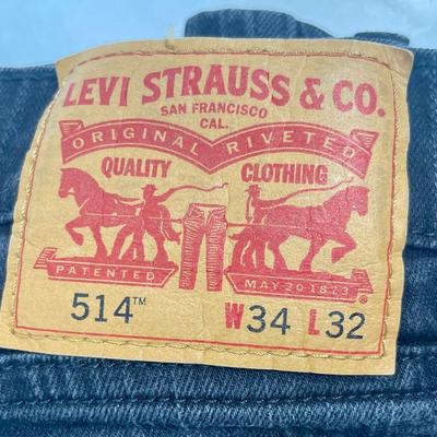 Levi’s Men’s 514 Denim Pants Size 34-30