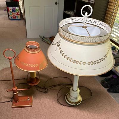 Two Early American Lamps