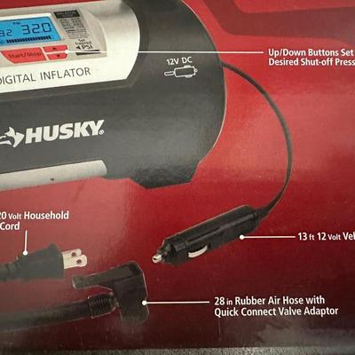 HUSKY Digital Inflator w/ Box