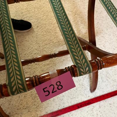 Vintage luggage stand