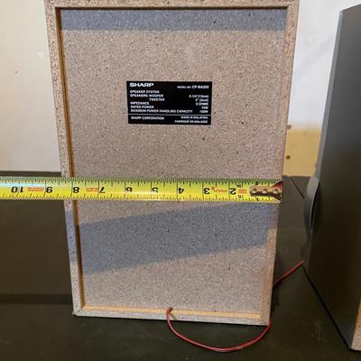 SHARP CP-BA250 SPEAKER SYSTEM