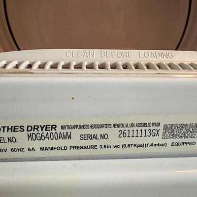 Maytag Gas Dryer