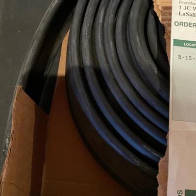 A ROLL OF RUBBER FENDER EXTENSIONS