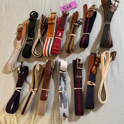 Lot #4 Ladies Belts