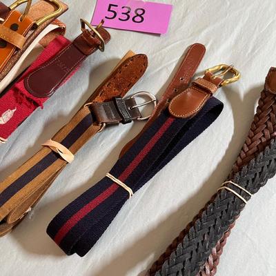Lot #4 Ladies Belts