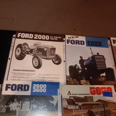 FARM TRACTOR BROCHURES