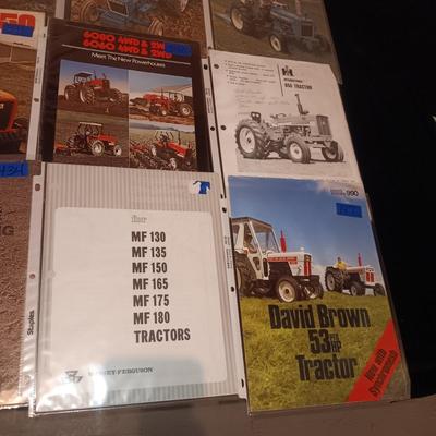 FARM TRACTOR BROCHURES