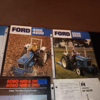 FARM TRACTOR BROCHURES