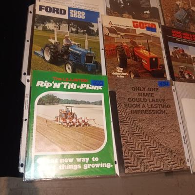 FARM TRACTOR BROCHURES