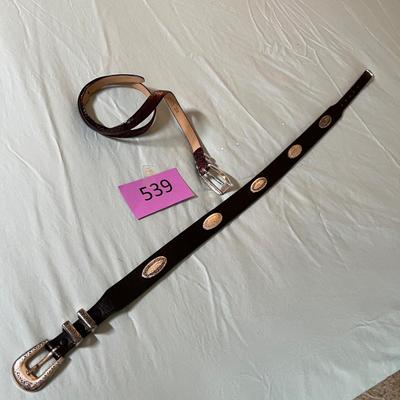 Lot #5 Ladies belts