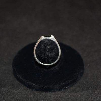 925 Sterling Ring with 2 Cut Smoky Topaz Size 6 5.6g