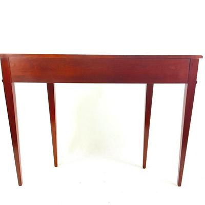 1088 Vintage Cherry HARDEN Hepplewhite Style Inlaid Console Table