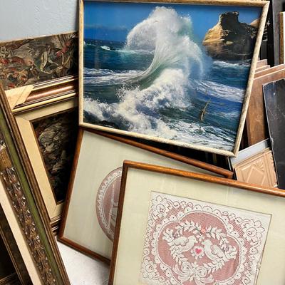 Mid-century frames, Mirror