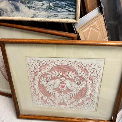 Mid-century frames, Mirror