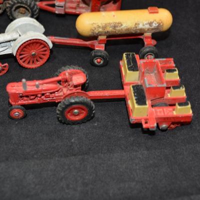 Lot of Vintage ERTL Case Farm Implement Toys