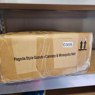 Pagoda Style Gazebo Canopy & Mosquito net JRA Furniture Co.