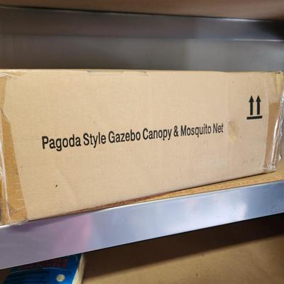 Pagoda Style Gazebo Canopy & Mosquito net JRA Furniture Co.