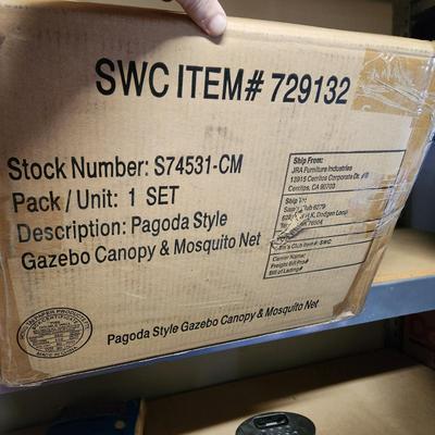 Pagoda Style Gazebo Canopy & Mosquito net JRA Furniture Co.