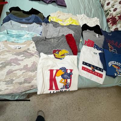 Lot of T-shirts KU & other
