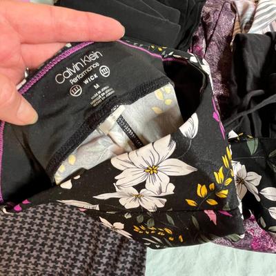 Large lot of yoga pants