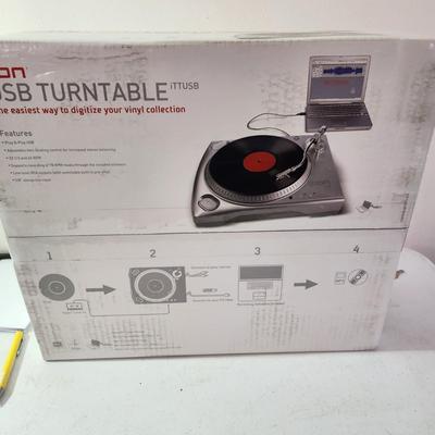 Ion USB Turntable New in Sealed box