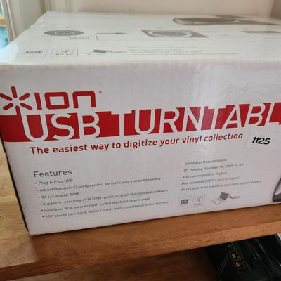 Ion USB Turntable New in Sealed box