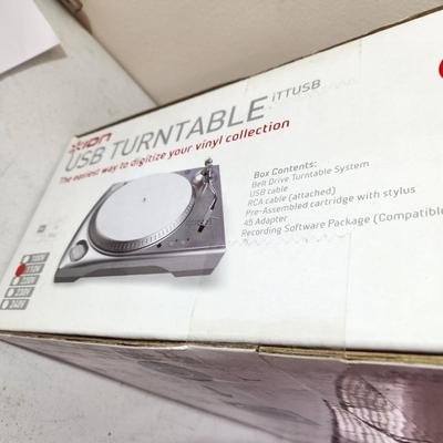 Ion USB Turntable New in Sealed box