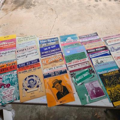 Lot of Sheet Music