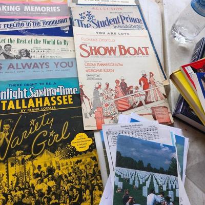 Lot of Sheet Music