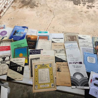 Lot of Sheet Music