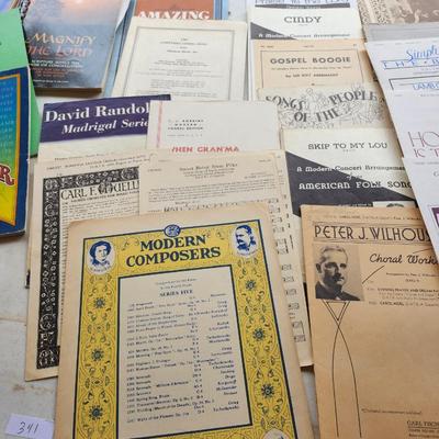 Lot of Sheet Music