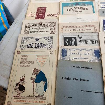 Lot of Sheet Music