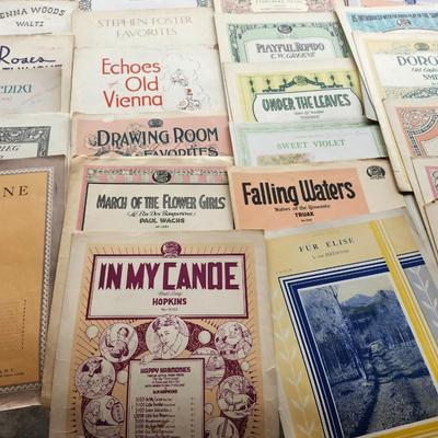 Lot of Sheet Music