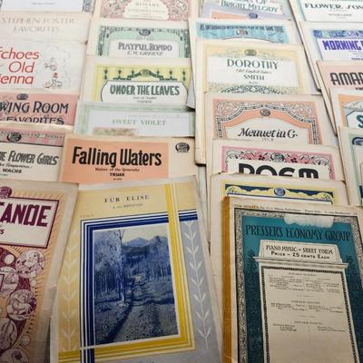 Lot of Sheet Music
