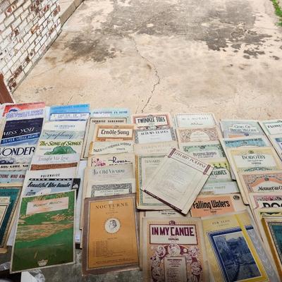 Lot of Sheet Music