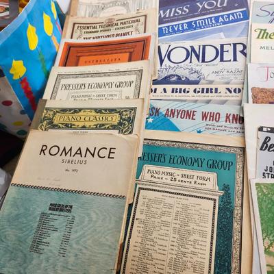 Lot of Sheet Music