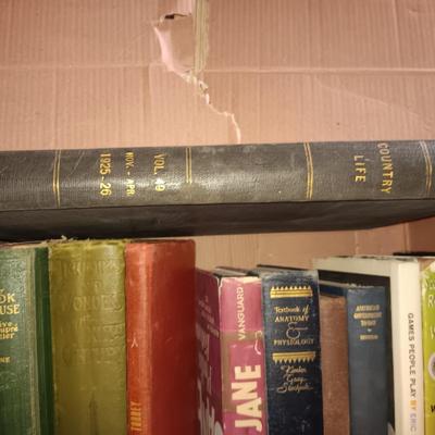 AN ASSORTMENT OF BOOKS